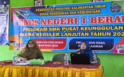 Berbagi Praktik Baik di SMKN 1 Berau